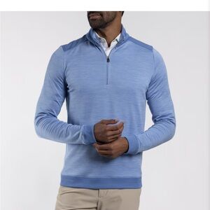 KJUS golf Men's Quarter-Zip Pullover